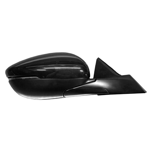 2018-2022 Honda Accord EX-L Passenger Side Door Mirror W/Signal Lamp W/Blind Spot Detection Assembly - HO1321330-Partify-Painted-Replacement-Body-Parts
