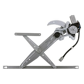 1996-2000 Honda Civic Front Driver Side Window Regulator Power Regulator & Motor Assembly - HO1350159-Partify-Painted-Replacement-Body-Parts