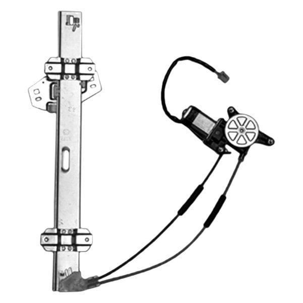 1994-1997 Honda Accord Front Passenger Side Window Regulator Power W/Motor 4 Door - HO1351101-Partify-Painted-Replacement-Body-Parts