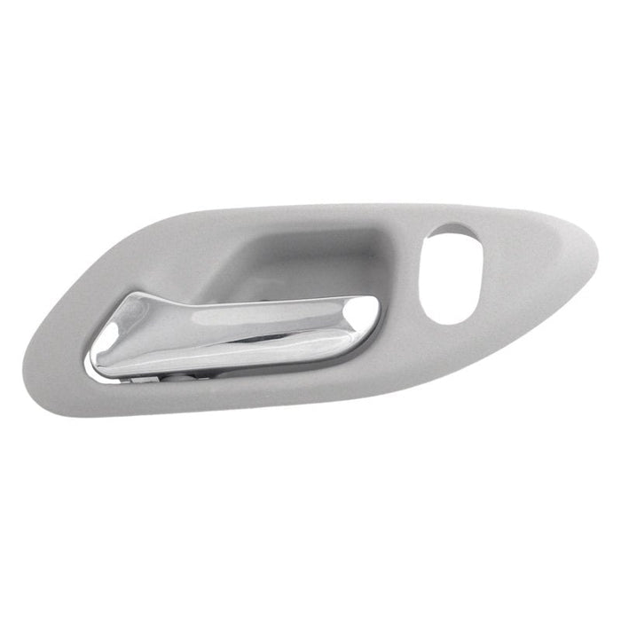 1998-2002 Honda Accord Front Driver Side Interior Door Handle Chrome/Classembly Gray Inside - HO1352123-Partify-Painted-Replacement-Body-Parts