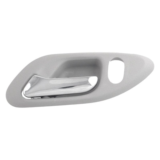 1998-2002 Honda Accord Front Driver Side Interior Door Handle Chrome/Classembly Gray Inside - HO1352123-Partify-Painted-Replacement-Body-Parts
