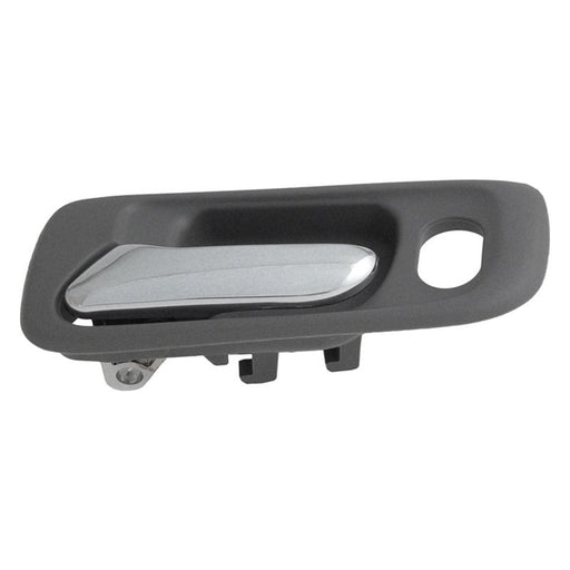 1998-2002 Honda Accord/Odyssey EX/LX Front Driver Side Interior Door Handle Chrome/Quartz Gray Inside - HO1352124-Partify-Painted-Replacement-Body-Parts