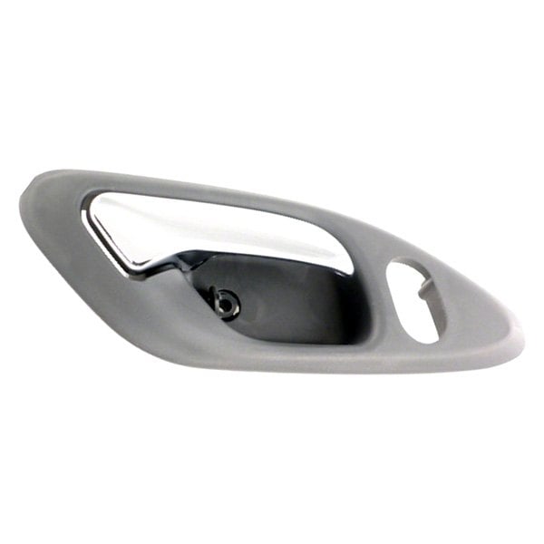 1998-2002 Honda Accord/Odyssey EX/LX Front Passenger Side Interior Door Handle Chrome/Quartz Gray Inside - HO1353124-Partify-Painted-Replacement-Body-Parts