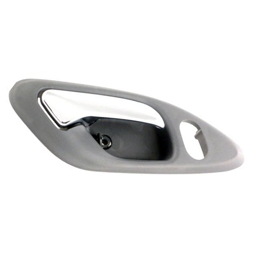 1998-2002 Honda Accord/Odyssey EX/LX Front Passenger Side Interior Door Handle Chrome/Quartz Gray Inside - HO1353124-Partify-Painted-Replacement-Body-Parts