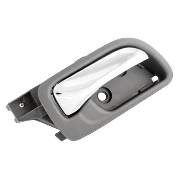 2005-2007 Honda Accord Hybrid Front Passenger Side Interior Door Handle Taupe/Chrome Inside - HO1353131-Partify-Painted-Replacement-Body-Parts
