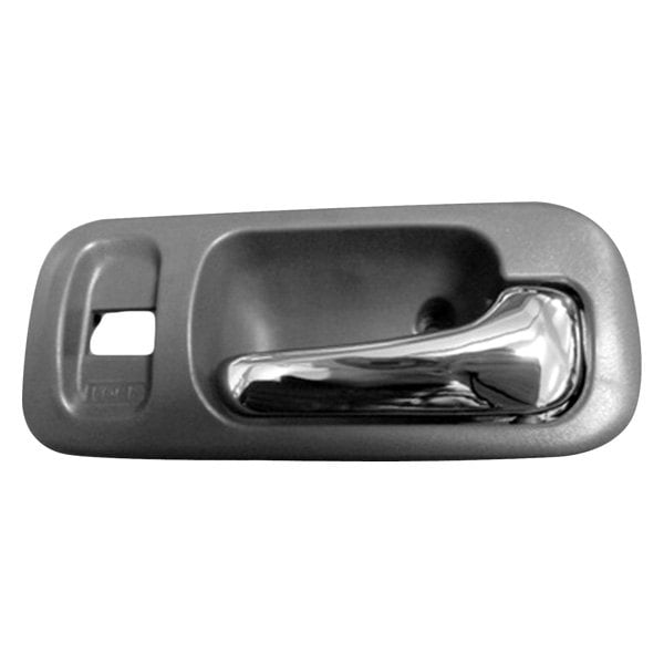 1999-2001 Honda CR-V EX/SE Front Passenger Side Interior Door Handle Chrome Inside - HO1353139-Partify-Painted-Replacement-Body-Parts