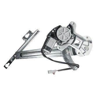 1997-2001 Honda CR-V Rear Passenger Side Window Regulator Power W/Motor - HO1551111-Partify-Painted-Replacement-Body-Parts