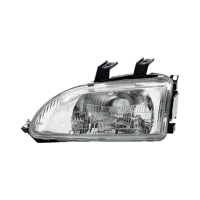 1992-1995 Honda Civic Driver Side Headlight Assembly Composite - HO2502103-Partify-Painted-Replacement-Body-Parts