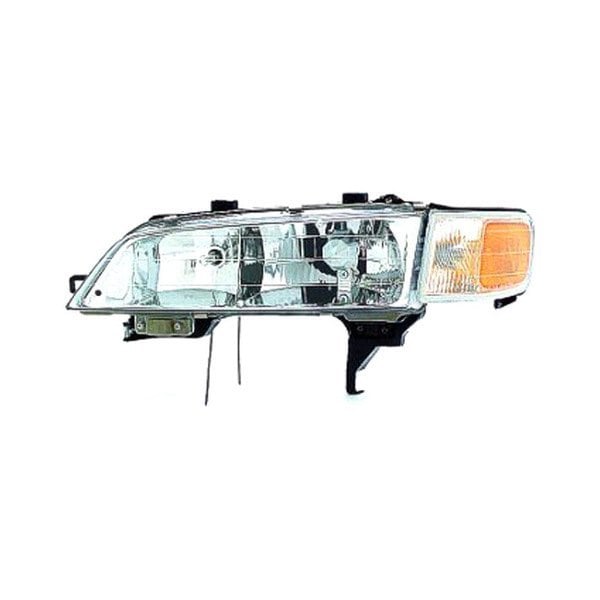 1994-1997 Honda Accord Driver Side Headlight Assembly Includes Park/Marker Lamp Composite - HO2502106-Partify-Painted-Replacement-Body-Parts