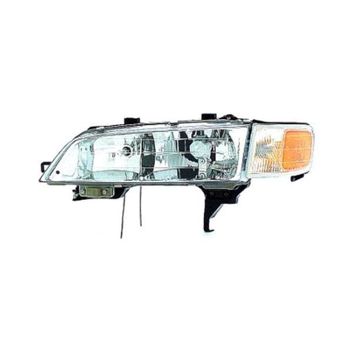 1994-1997 Honda Accord Driver Side Headlight Assembly Includes Park/Marker Lamp Composite - HO2502106-Partify-Painted-Replacement-Body-Parts
