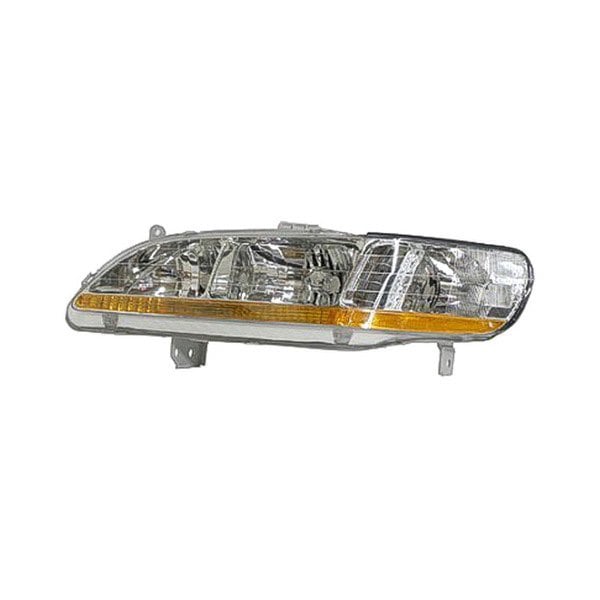 1998-2000 Honda Accord Driver Side Headlight Assembly Combination Lamp Composite - HO2502111-Partify-Painted-Replacement-Body-Parts