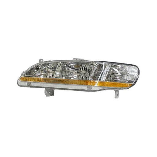 1998-2000 Honda Accord Driver Side Headlight Assembly Combination Lamp Composite - HO2502111-Partify-Painted-Replacement-Body-Parts