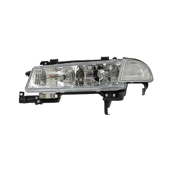 1992-1996 Honda Prelude Driver Side Headlight Lens Housing Includes Housing & Park Lamp - HO2502119-Partify-Painted-Replacement-Body-Parts