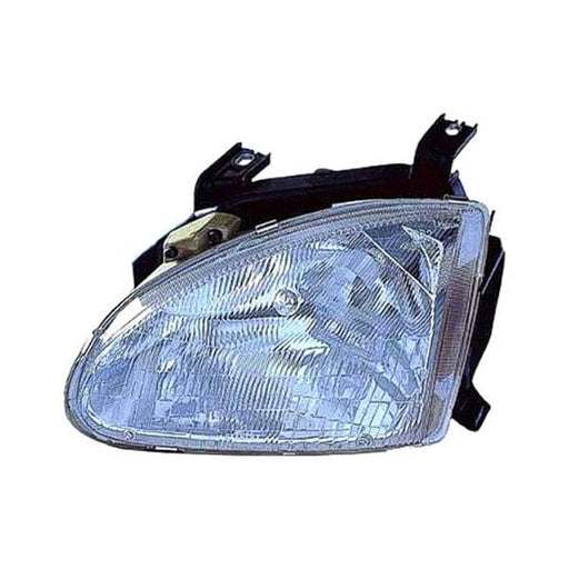 1993-1997 Honda Civic del Sol Driver Side Headlight Assembly Composite - HO2502124-Partify-Painted-Replacement-Body-Parts