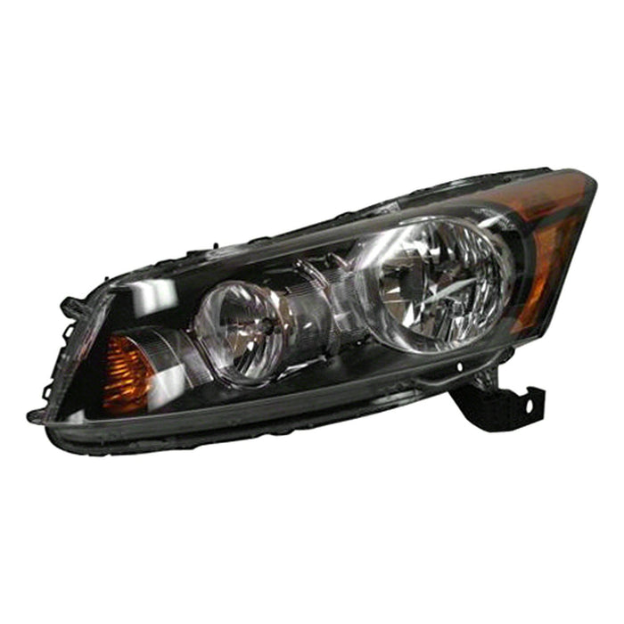 2008-2012 Honda Accord Driver Side Headlight Assembly Composite 4 Door Sedan - HO2502130-Partify-Painted-Replacement-Body-Parts