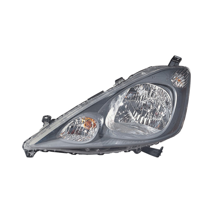 2009-2014 Honda Fit Base/DX/DX-A/LX Driver Side Headlight Assembly Composite - HO2502138-Partify-Painted-Replacement-Body-Parts