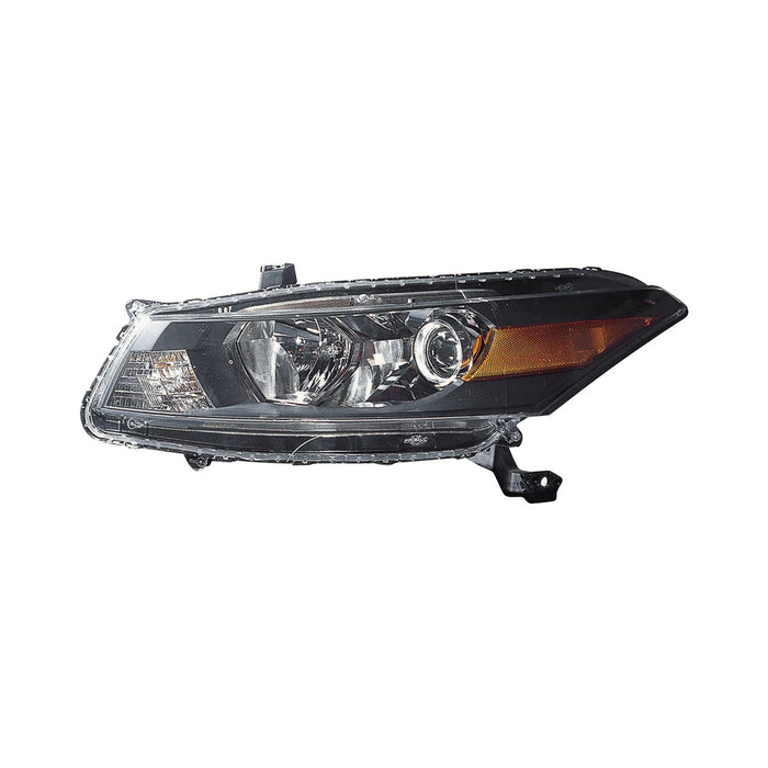 2011-2012 Honda Accord Driver Side Headlight Assembly Composite Coupe - HO2502141-Partify-Painted-Replacement-Body-Parts