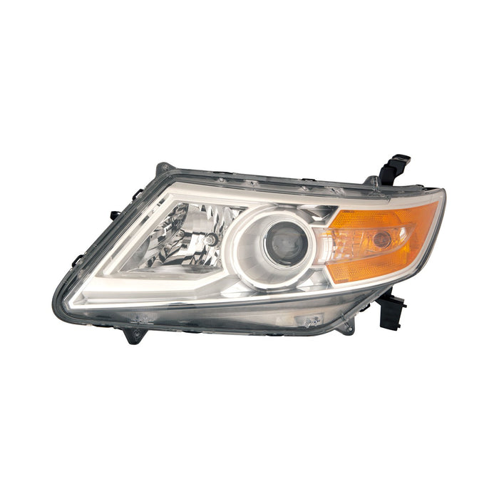 2011-2013 Honda Odyssey Driver Side Headlight Assembly Halogen Composite - HO2502142-Partify-Painted-Replacement-Body-Parts
