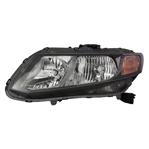 2013-2015 Honda Civic Hybrid/Hybrid-L Driver Side Headlight Assembly Composite Coupe/Sedan - HO2502150-Partify-Painted-Replacement-Body-Parts