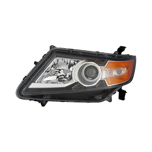 2014-2017 Honda Odyssey Driver Side Headlight Assembly Hid Composite - HO2502159-Partify-Painted-Replacement-Body-Parts