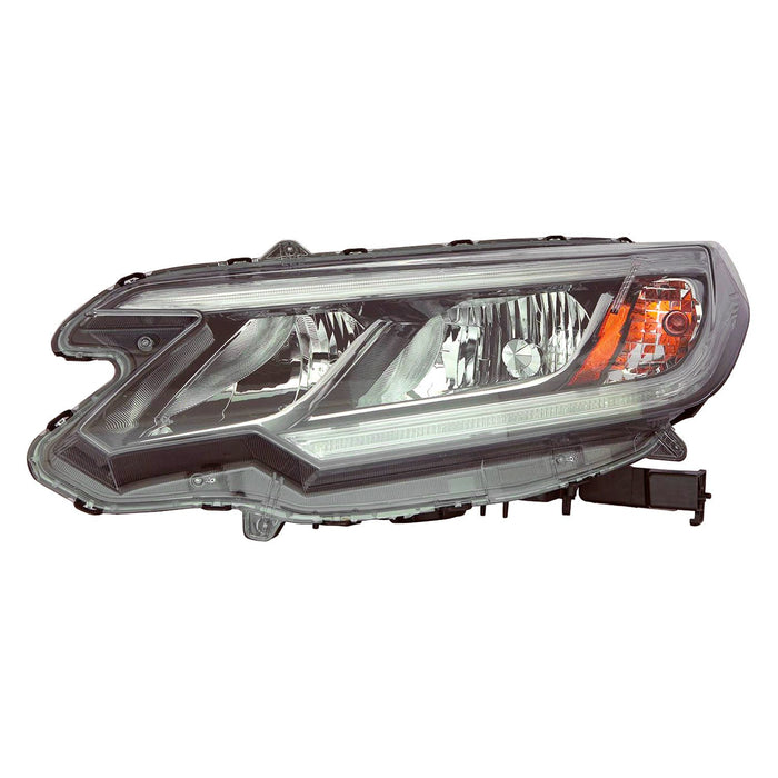 2015-2016 Honda CR-V EX/EX-L/SE Driver Side Headlight Assembly W/Led Drl Composite - HO2502161-Partify-Painted-Replacement-Body-Parts