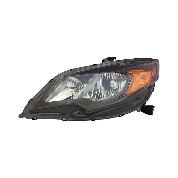 2014-2015 Honda Civic Driver Side Headlight Assembly Composite Coupe - HO2502163-Partify-Painted-Replacement-Body-Parts