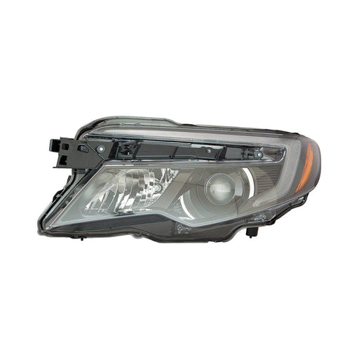 2016-2020 Honda Pilot/Ridgeline LX Driver Side Headlight Assembly W/O Led Daytime Running Lamps Composite - HO2502165-Partify-Painted-Replacement-Body-Parts
