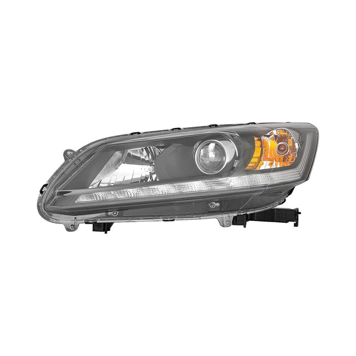 2014-2015 Honda Accord Hybrid/Hybrid EX-L/Hybrid Touring Driver Side Headlight Assembly Halogen Composite - HO2502166-Partify-Painted-Replacement-Body-Parts