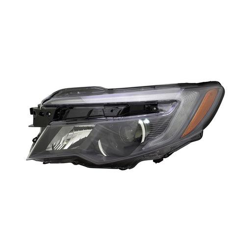 2016-2020 Honda Pilot/Ridgeline EX/EX-L/Touring Driver Side Headlight Assembly W/Led Daytime Running Lamps Composite - HO2502167-Partify-Painted-Replacement-Body-Parts