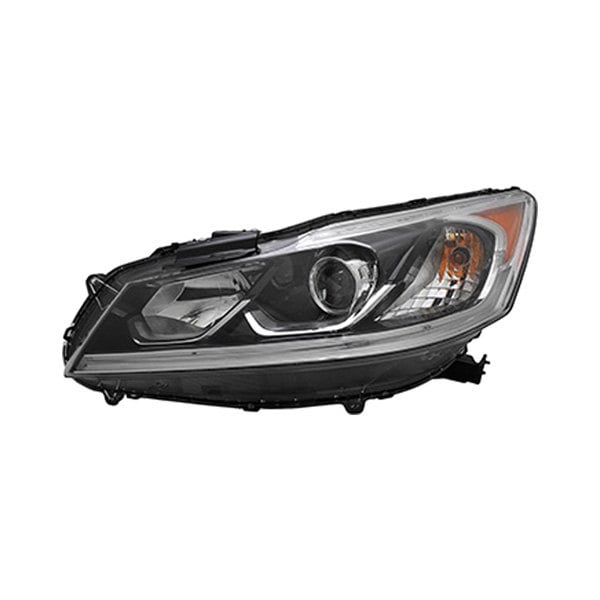 2016-2017 Honda Accord EX/EX-L/SE/Sport/Sport Special Edition Driver Side Headlight Assembly Halogen W/Drl Composite Sedan - HO2502169-Partify-Painted-Replacement-Body-Parts