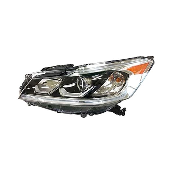 2017 Honda Accord Driver Side Headlight Assembly Halogen Composite Sedan - HO2502177-Partify-Painted-Replacement-Body-Parts