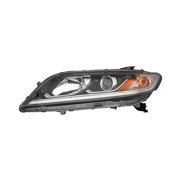 2016-2017 Honda Accord LX-S Driver Side Headlight Assembly Halogen Composite Coupe - HO2502179-Partify-Painted-Replacement-Body-Parts