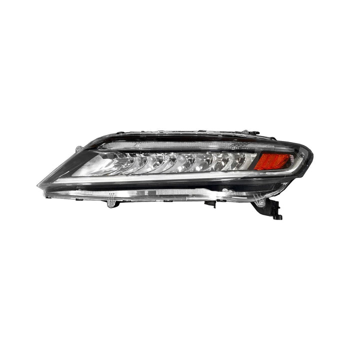 2016-2017 Honda Accord Driver Side Headlight Assembly Led Composite Coupe - HO2502184-Partify-Painted-Replacement-Body-Parts