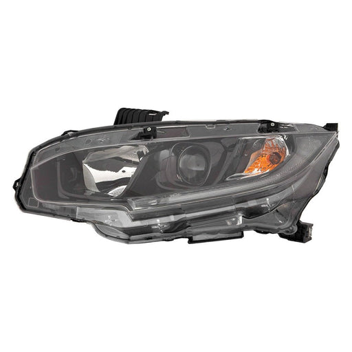 2019-2021 Honda Civic Driver Side Headlight Assembly Halogen Composite Coupe/Sedan - HO2502192-Partify-Painted-Replacement-Body-Parts