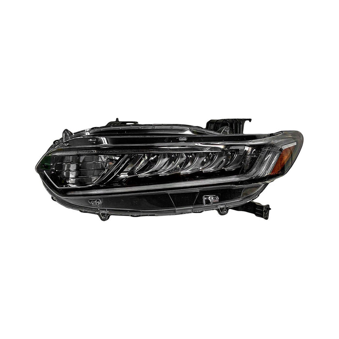 2018-2020 Honda Accord Hybrid/Hybrid EX/Hybrid EX-L/Hybrid Touring Driver Side Headlight Assembly Halogen Led Low Beam Composite - HO2502196-Partify-Painted-Replacement-Body-Parts