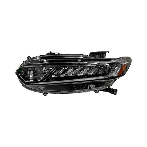 2018-2020 Honda Accord Hybrid/Hybrid EX/Hybrid EX-L/Hybrid Touring Driver Side Headlight Assembly Halogen Led Low Beam Composite - HO2502196-Partify-Painted-Replacement-Body-Parts