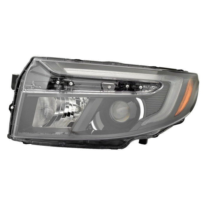 2021-2025 Honda Passport/Ridgeline Black Edition/RTL-E/Touring Driver Side Headlight Assembly Led 7 Pin Composite - HO2502207-Partify-Painted-Replacement-Body-Parts