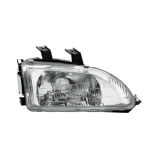 1992-1995 Honda Civic Passenger Side Headlight Assembly Composite - HO2503103-Partify-Painted-Replacement-Body-Parts