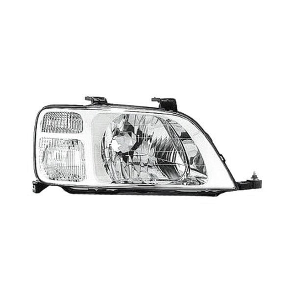 1997-2001 Honda CR-V Passenger Side Headlight Assembly Combination Lamp Composite - HO2503112-Partify-Painted-Replacement-Body-Parts