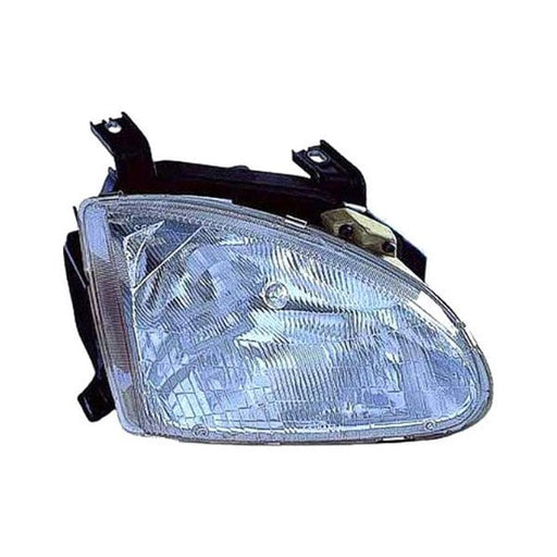 1993-1997 Honda Civic del Sol Passenger Side Headlight Assembly Composite - HO2503124-Partify-Painted-Replacement-Body-Parts
