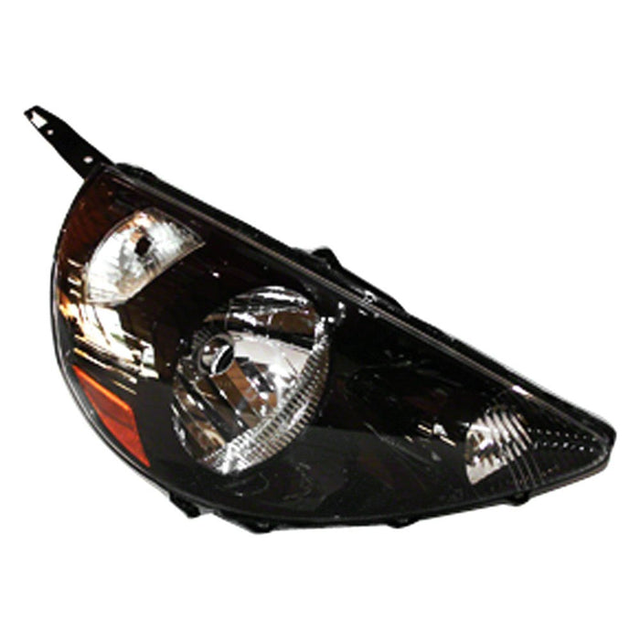 2007-2008 Honda Fit Passenger Side Headlight Assembly Night Hawk Code B92P Composite - HO2503131-Partify-Painted-Replacement-Body-Parts