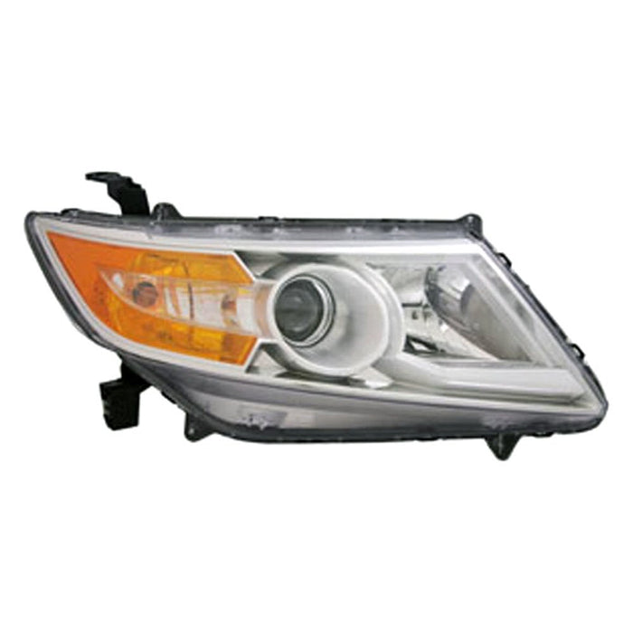 2011-2013 Honda Odyssey Passenger Side Headlight Assembly Hid Composite - HO2503143-Partify-Painted-Replacement-Body-Parts