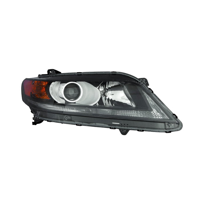 2013-2015 Honda Accord Passenger Side Headlight Assembly Halogen W/O Led Composite 2.4L L4 Coupe - HO2503157-Partify-Painted-Replacement-Body-Parts