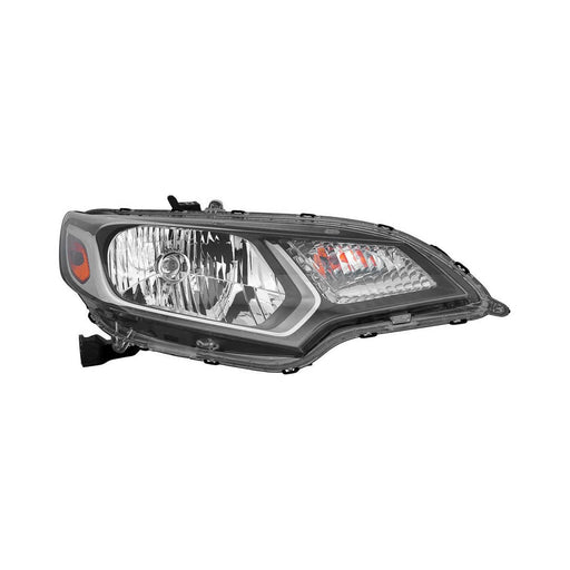 2015-2017 Honda Fit Passenger Side Headlight Assembly Composite - HO2503160-Partify-Painted-Replacement-Body-Parts