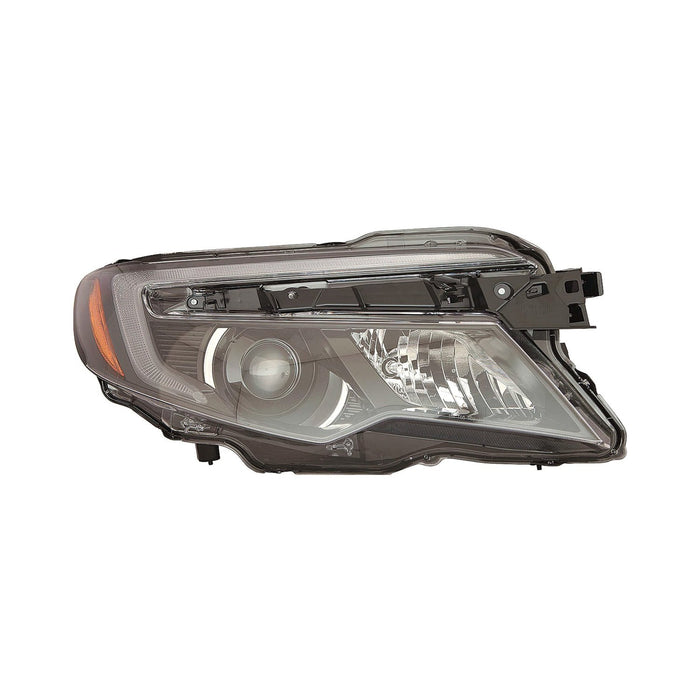 2016-2020 Honda Pilot/Ridgeline LX Passenger Side Headlight Assembly W/O Led Daytime Running Lamps Composite - HO2503165-Partify-Painted-Replacement-Body-Parts