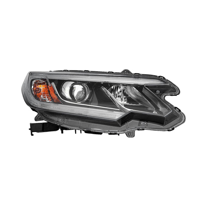 2015-2016 Honda CR-V Touring Passenger Side Headlight Assembly Composite - HO2503170-Partify-Painted-Replacement-Body-Parts