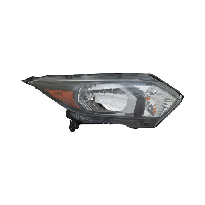 2016-2018 Honda HR-V Passenger Side Headlight Assembly Composite - HO2503171-Partify-Painted-Replacement-Body-Parts