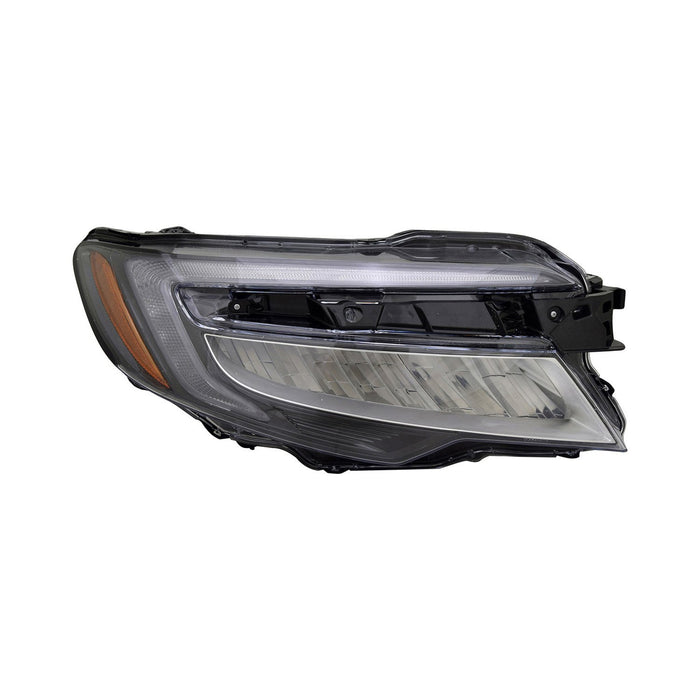2019-2022 Honda Pilot Elite/Touring Passenger Side Headlight Assembly Led - HO2503193-Partify-Painted-Replacement-Body-Parts