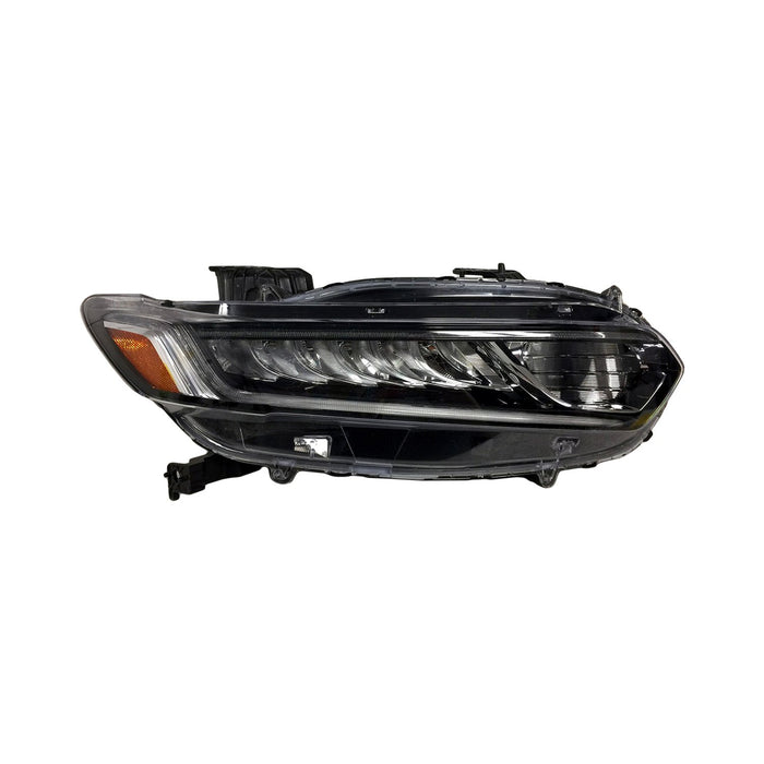 2018-2020 Honda Accord Hybrid/Hybrid EX/Hybrid EX-L/Hybrid Touring Passenger Side Headlight Assembly Halogen Led Low Beam Composite - HO2503196-Partify-Painted-Replacement-Body-Parts