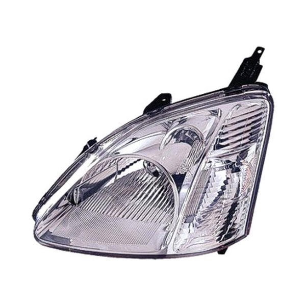 2002-2003 Honda Civic Si Driver Side Headlight Lens Housing 2 Door Hatchback - HO2518103-Partify-Painted-Replacement-Body-Parts